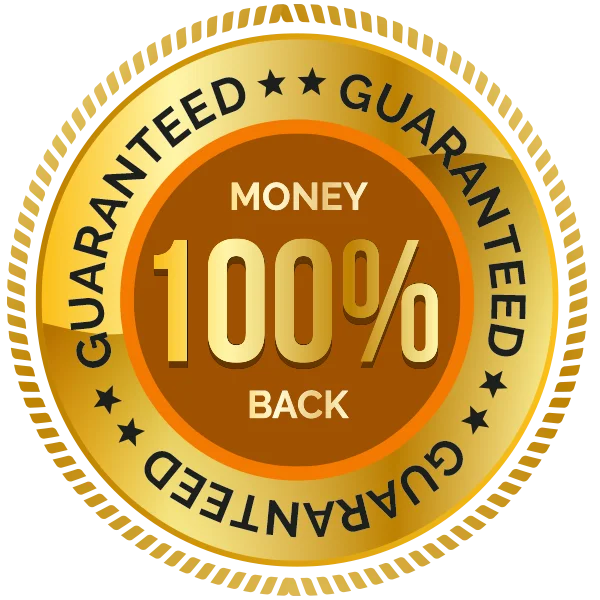 180-Days Money Back Guarantee OF Flush Factor Plus